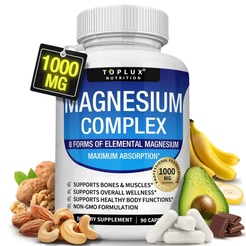MAGNESIUM COMPLEX: 8 TIPOS DE MAGNESIO EN 1